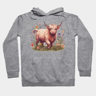 Cottagecore Aesthetics Vintage Cow Hoodie